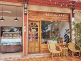 An image of the Ban Ya Kaad café opposite Ban Chiang National Museum.