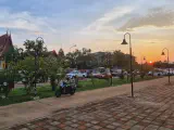 An image of the Bueng Kan Walking Street markets.