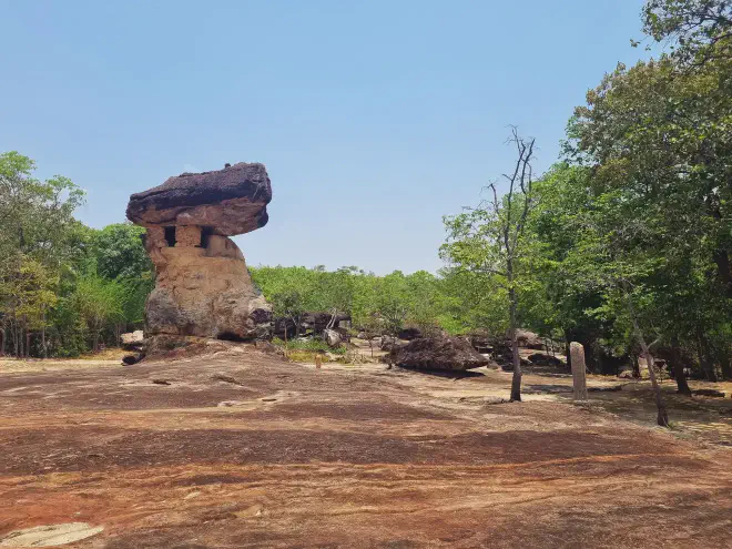 An image from the Phu Phrabat Historical Park .