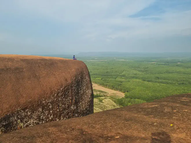 An image from the Three Whale Rock.