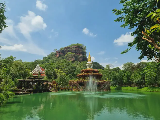 An image from the Wat Phu Tok.